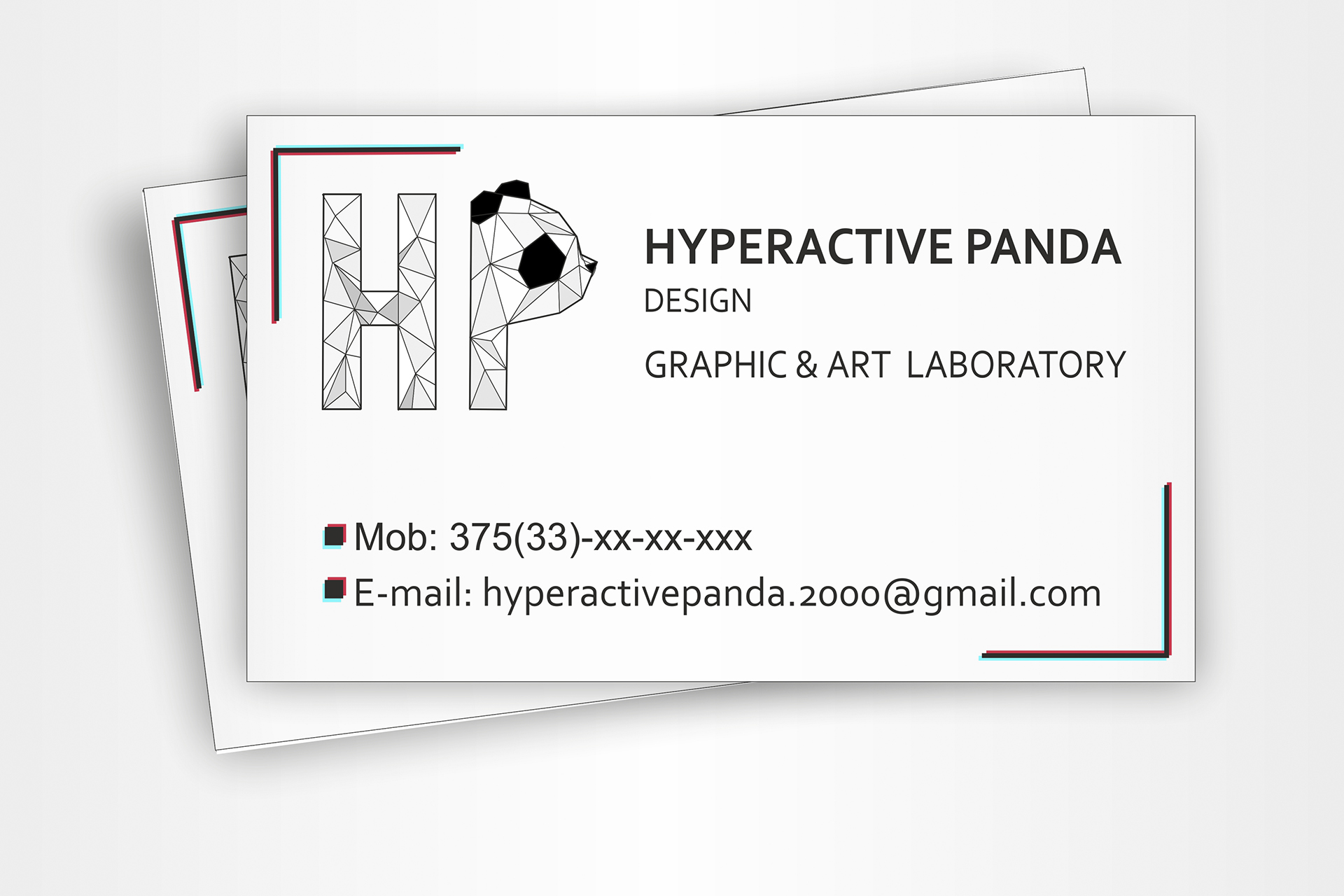hyperactive panda